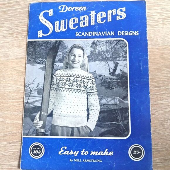 Doreen Knitting Books, designed by Nell Armstrong Paper 4th Edition Vol 103 - Picture 1 of 8
